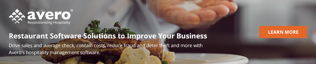 Avero, Restaurant Software Solutions to Improve Your Business